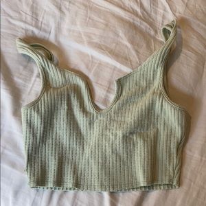 Princess Polly Mint Crop